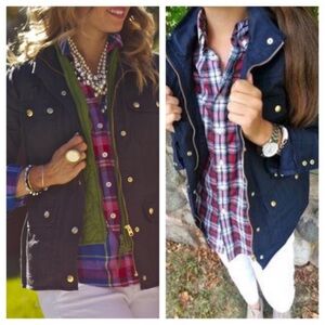 J.Crew Classic Downtown Field Jacket - Navy!